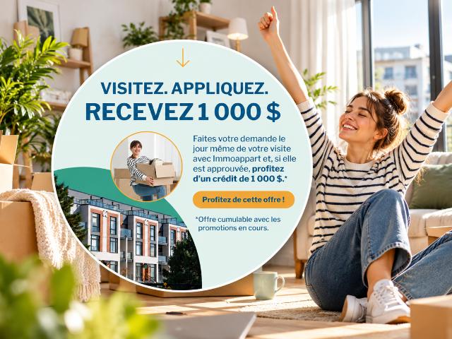 Apartment for rent in Le Sud-Ouest, Montréal