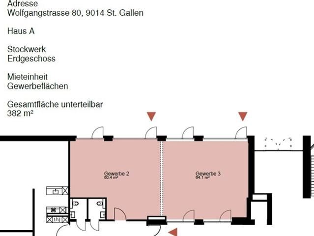 Atelier mieten in Schwarzenbach (SG), St. Gallen