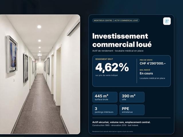 Büro kaufen in Chailly-Montreux, Waadt