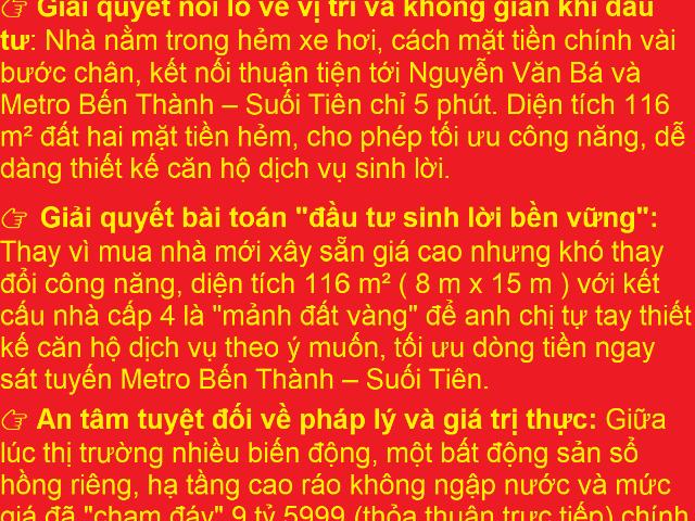 Nhà bán tại Thủ Đức, Hồ Chí Minh