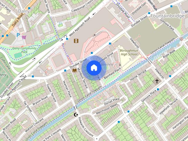 Apartment for rent in Fountainbridge, Scotland