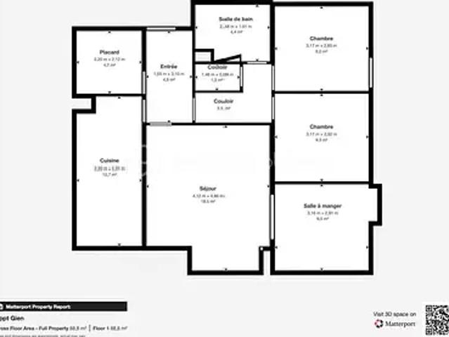 Appartement vente à Montargis, Gien