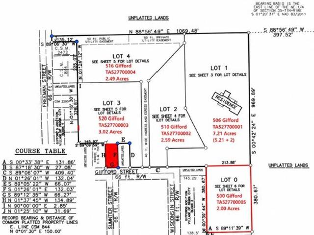 Land for sale in Genoa City, Walworth County