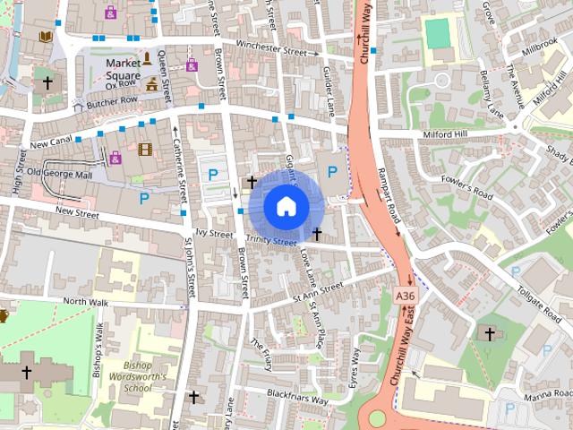 House for rent in The Friary, Salisbury
