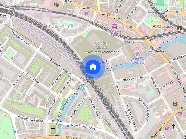 Apartment for rent in Chalk Farm, Primrose Hill