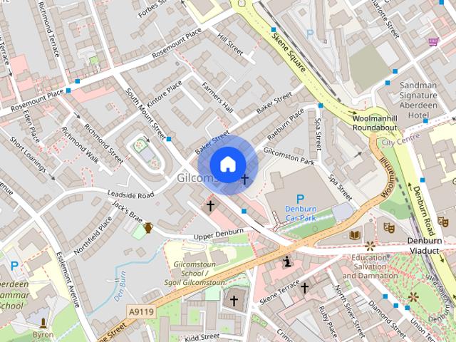 Apartment for rent in Gilcomston, Ballindoch