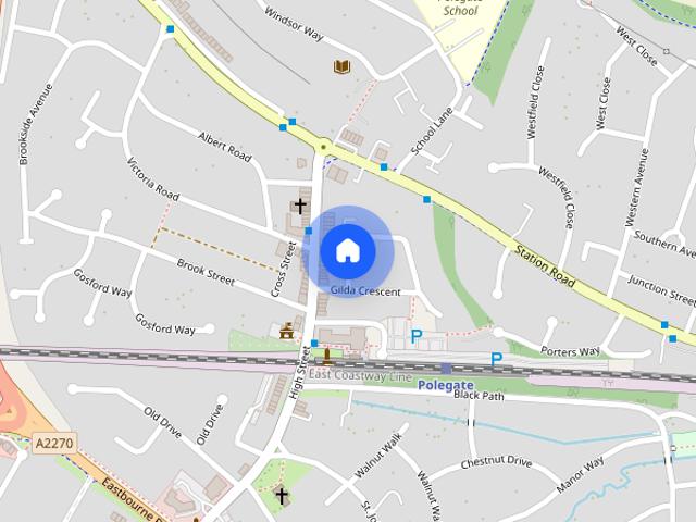 Apartment for rent in Polegate, Cross In Hand