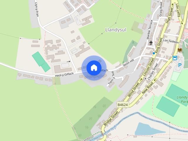 House for rent in Llandysul, Wales