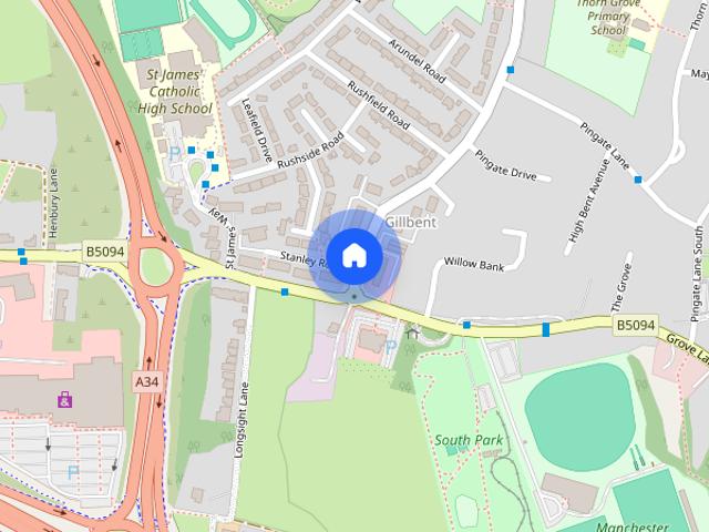 Apartment for rent in Gillbent, Stockport