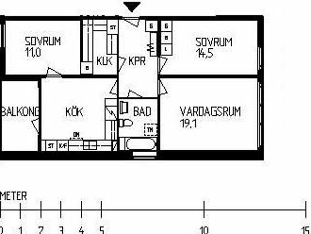 Lägenhet hyra i Skönsbergs centrum, Sundsvall