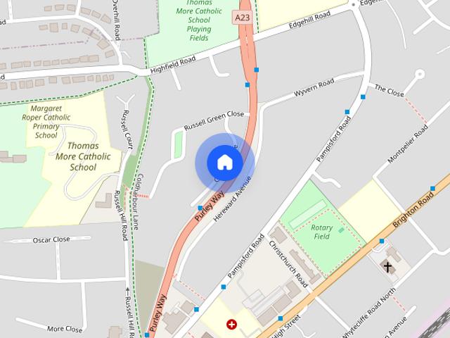 Apartment for rent in London Borough of Croydon, Purley