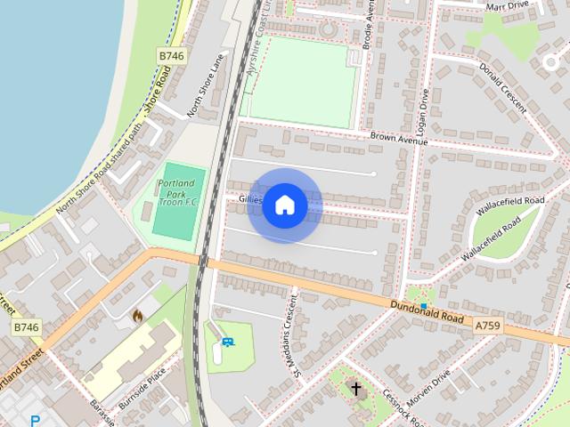 Apartment for rent in Troon, Scotland
