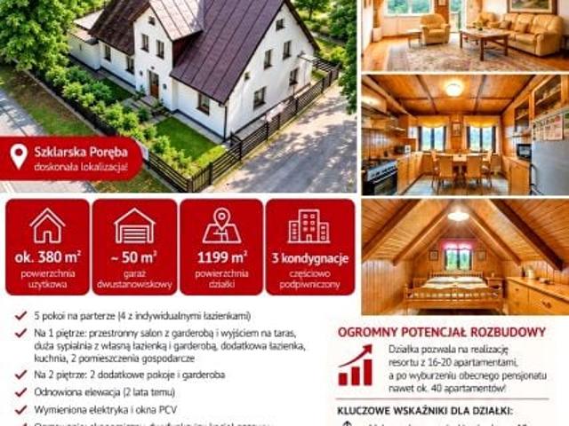 Dom na sprzedaż w Szklarska Poręba Górna, Szklarska Poręba