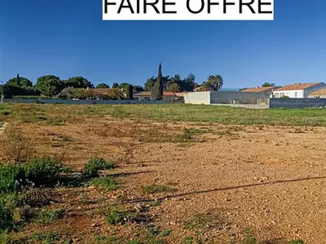 Terrain vente à Narbonne, Ginestas