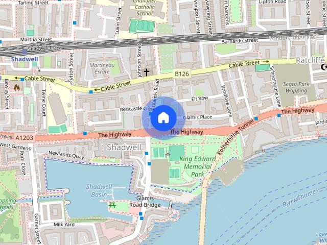 Apartment for rent in Ratcliffe, Shadwell