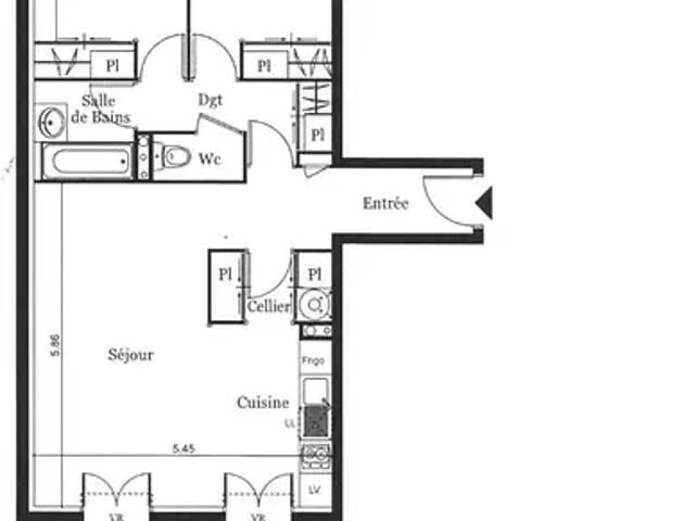 Appartement vente à Gironde-sur-dropt