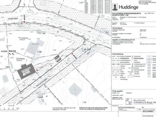 Tomt till salu i Huddinge, Stockholm