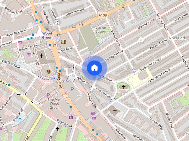 House for rent in Noel Park, Greater London