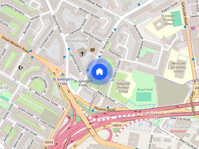 Apartment for rent in Woodside, Scotland