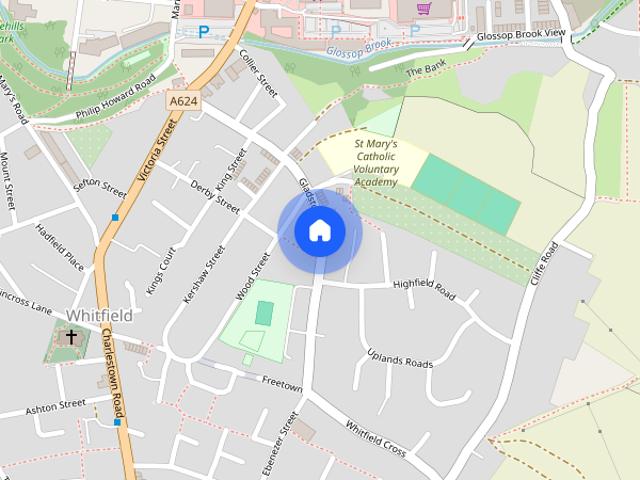 House for rent in Whitfield, Charlesworth