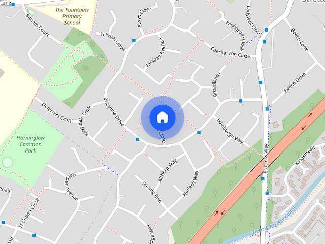 Apartment for rent in Beamhurst, Staffordshire
