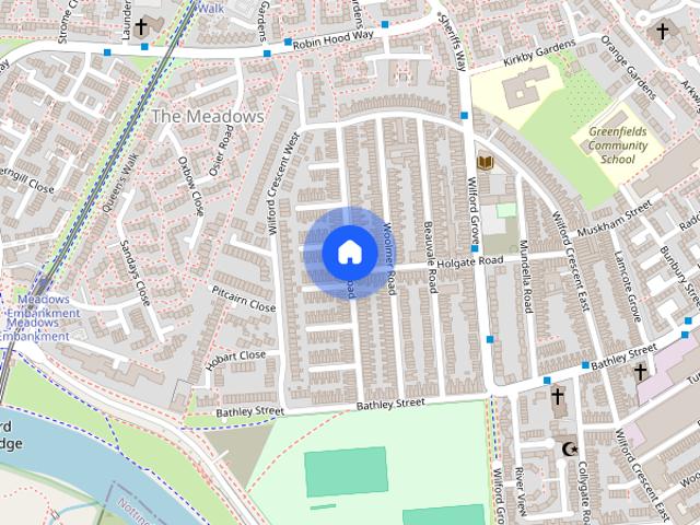 House for rent in The Meadows, Haddon
