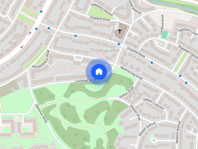 Apartment for rent in Priesthill, Scotland