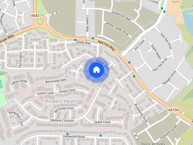 House for rent in Pinders Heath, West Yorkshire