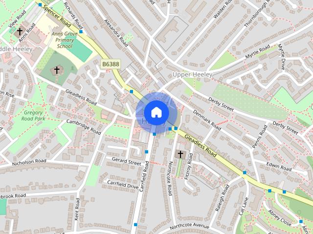 House for rent in Upper Heeley, Heeley