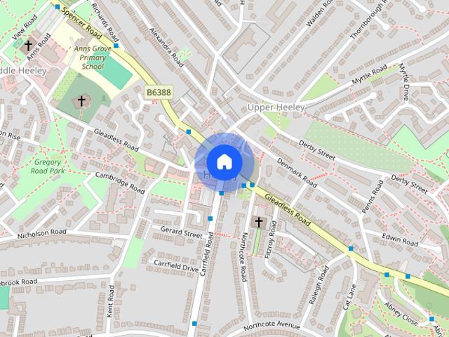 Apartment for rent in Upper Heeley, Heeley