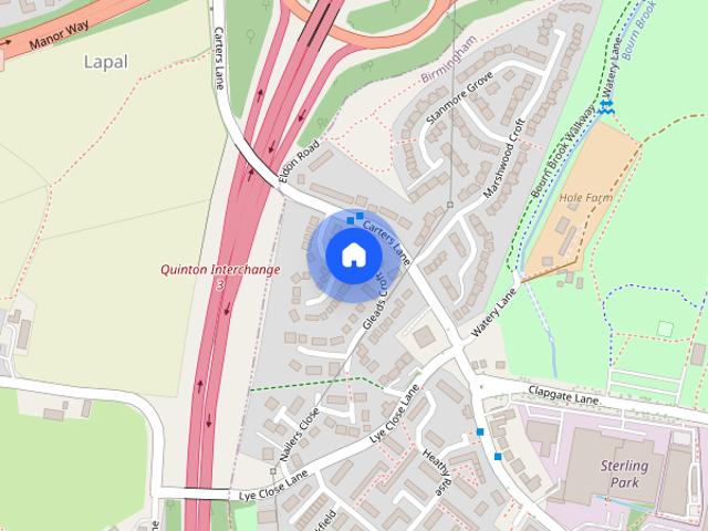 House for rent in Woodgate, West Midlands