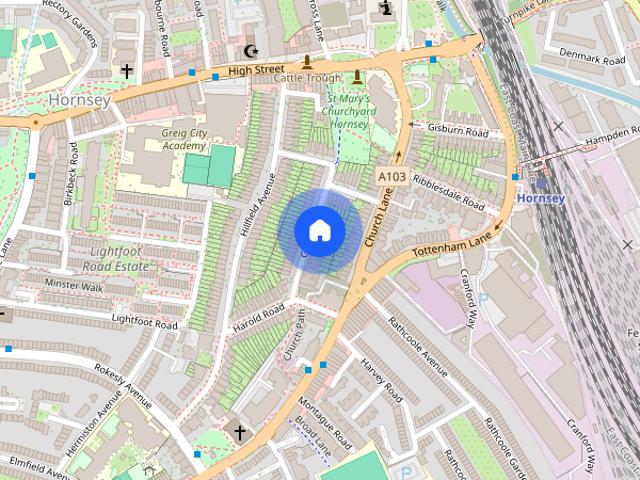 Apartment for rent in Hornsey, Greater London