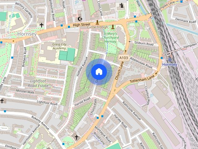 Apartment for rent in Hornsey, Greater London