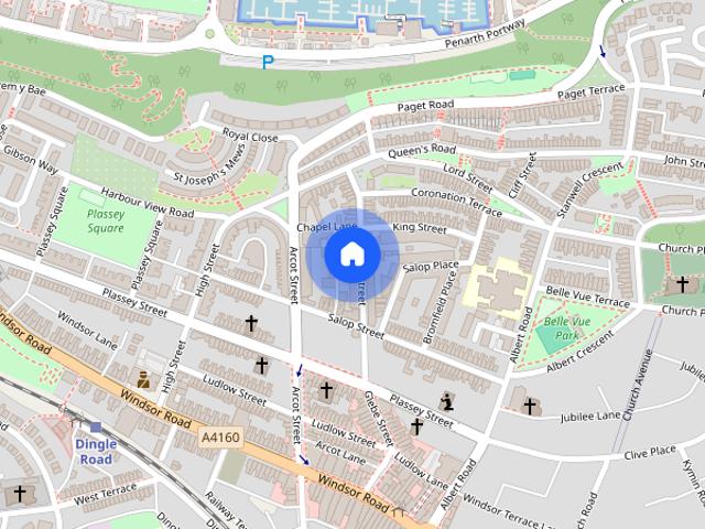 House for rent in Penarth Marina, Penarth