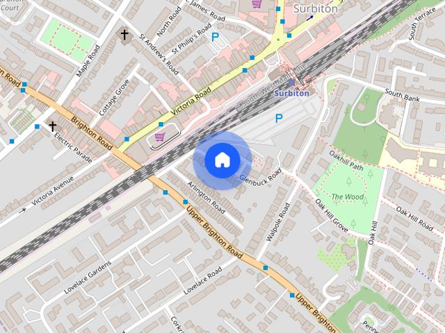 Apartment for rent in Surbiton, Greater London