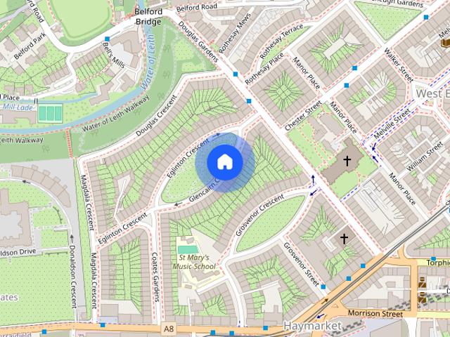 Apartment for rent in Haymarket, Scotland