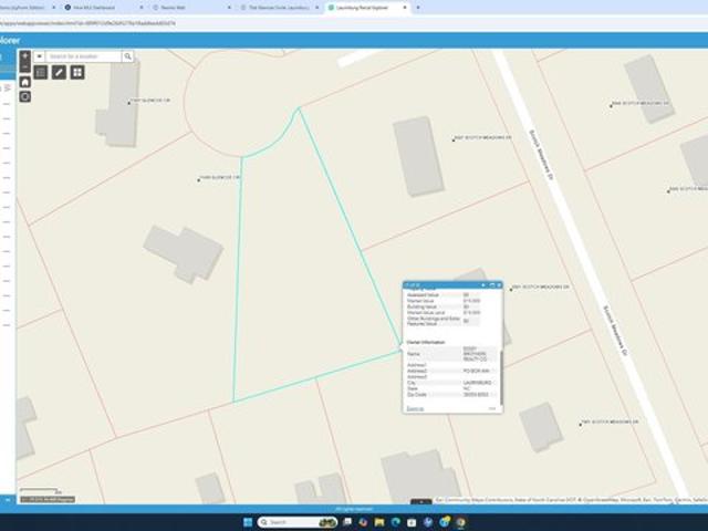 Land for sale in Scotland, North Carolina