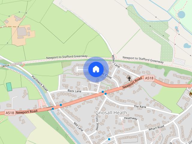 House for rent in Gnosall, Baswich