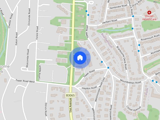 Apartment for rent in Branksome Chine, Branksome Park