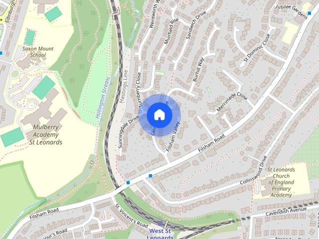 House for rent in West Marina, Guestling Green