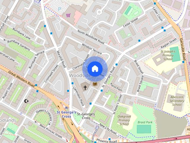 Apartment for rent in Woodside, Scotland