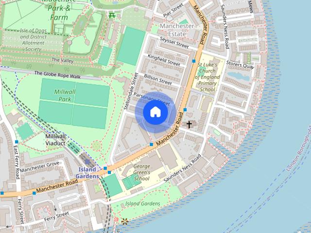 Apartment for rent in Cubitt Town, Greater London