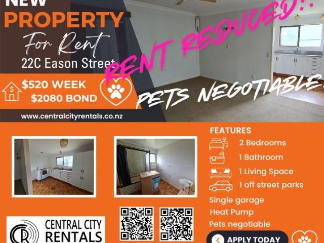 Apartment for rent in Victoria, Rotorua