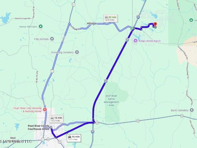 Land for sale in Lumberton, Mississippi