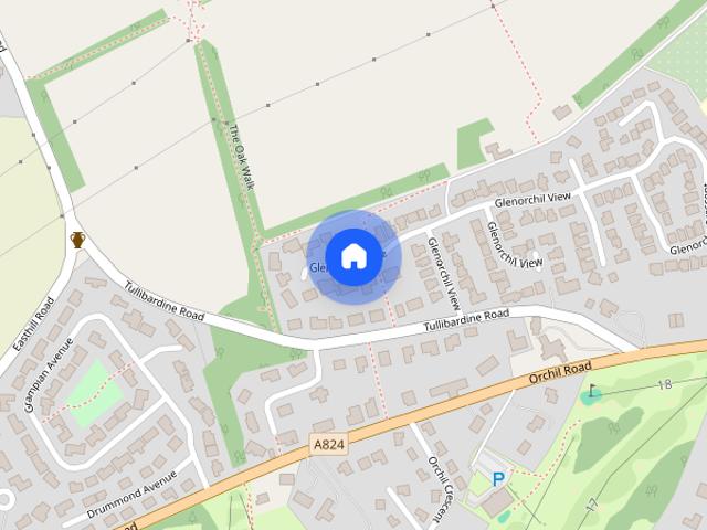 House for rent in Tullibardine, Scotland