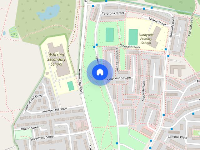 Apartment for rent in Craigend, Scotland