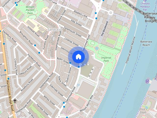 Apartment for rent in Sands End, Greater London