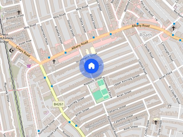 House for rent in Roath, Falcon Lodge