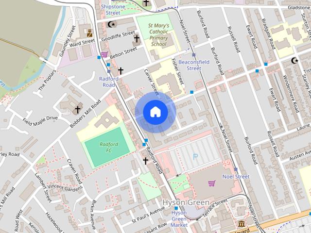 Apartment for rent in Hyson Green, Haddon