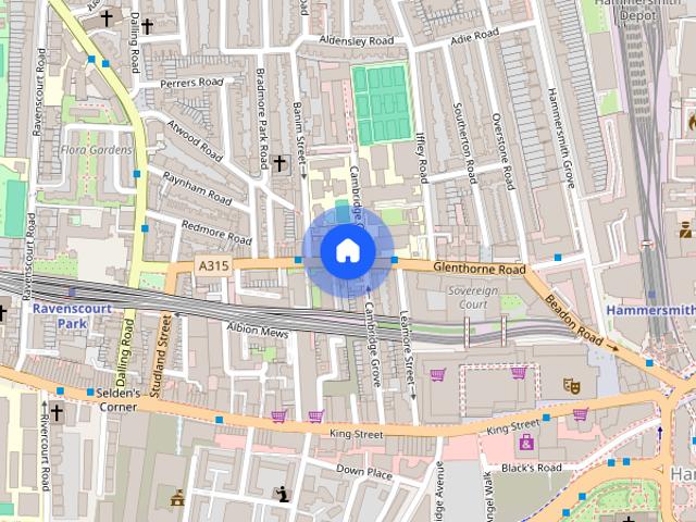 House for rent in Hammersmith, Cat Hill